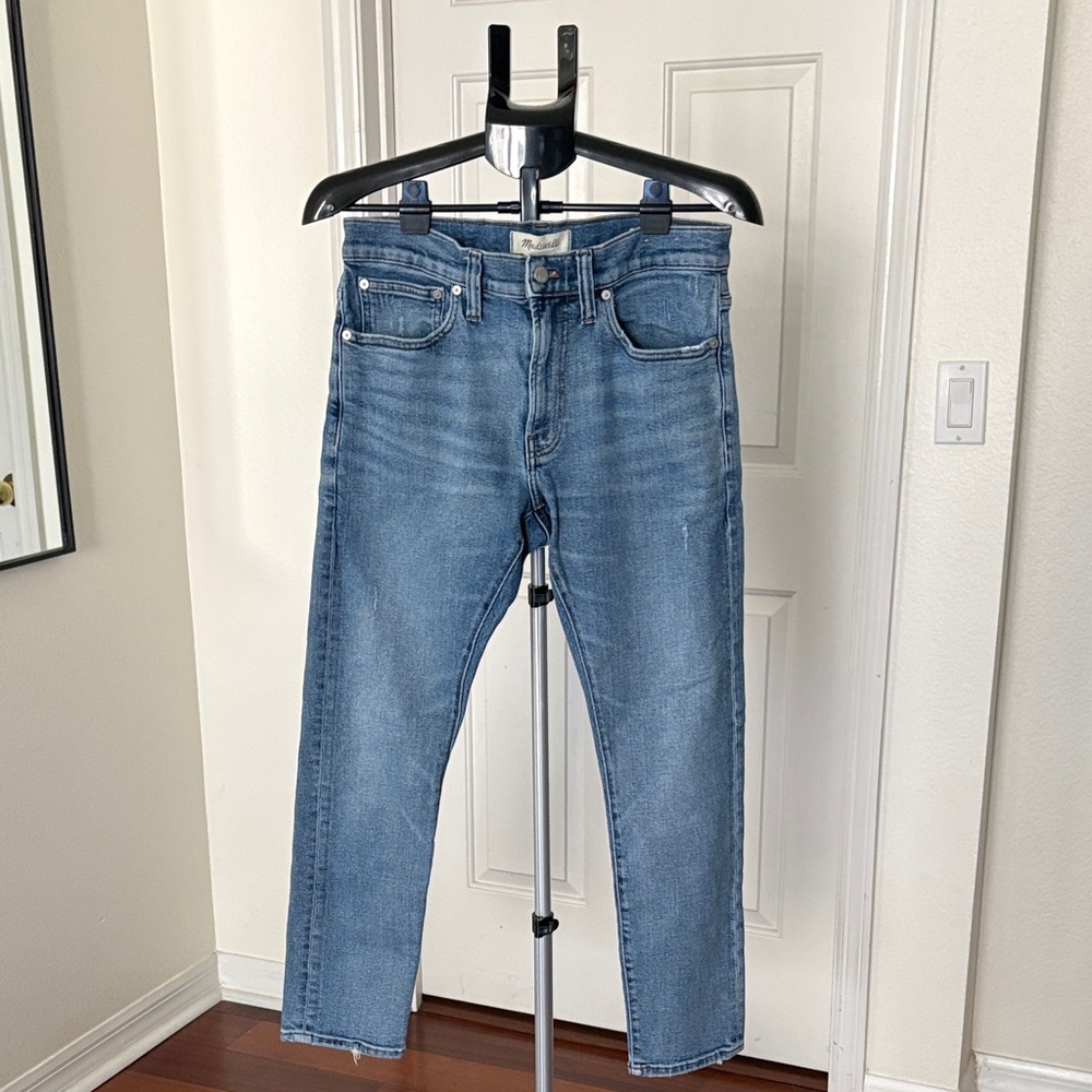 Madewell Light Blue High-Rise Skinny Jeans